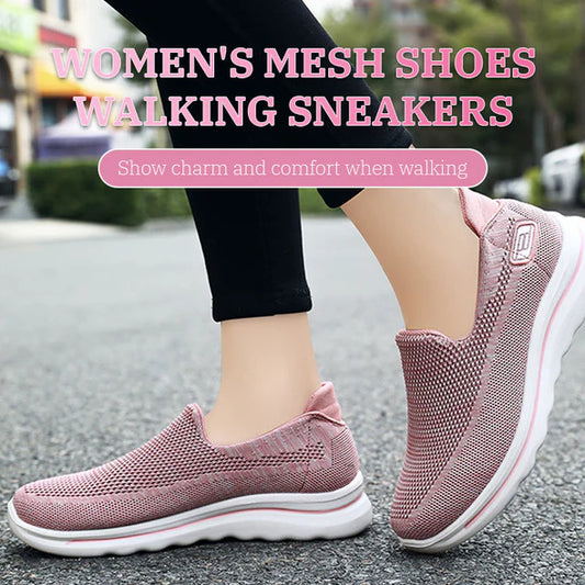Women's Orthopedic Breathable Soft Sole Casual Sneakers