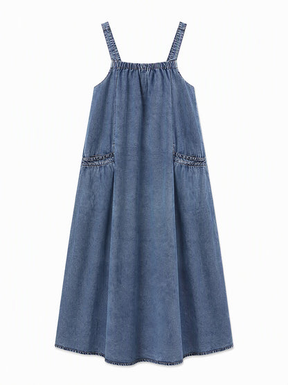 👗✨Women's Oversized Casual Denim Suspender Maxi Dress✨𝘉𝘶𝘺 𝘢𝘯𝘺 2 𝘢𝘯𝘥 𝘨𝘦𝘵 𝘢𝘯 𝘦𝘹𝘵𝘳𝘢 8% 𝘥𝘪𝘴𝘤𝘰𝘶𝘯𝘵