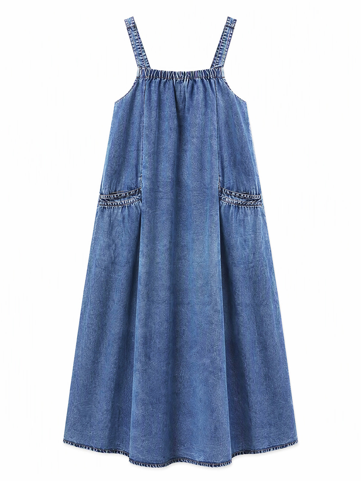 👗✨Women's Oversized Casual Denim Suspender Maxi Dress✨𝘉𝘶𝘺 𝘢𝘯𝘺 2 𝘢𝘯𝘥 𝘨𝘦𝘵 𝘢𝘯 𝘦𝘹𝘵𝘳𝘢 8% 𝘥𝘪𝘴𝘤𝘰𝘶𝘯𝘵