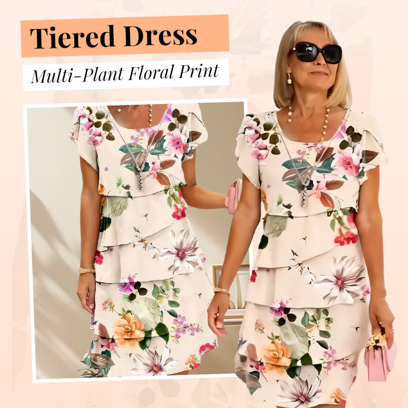 Floral Cascade Maxi Dress – Breezy & Figure-Flattering Fit