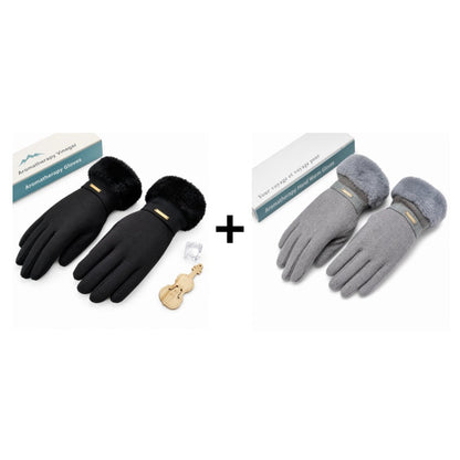🌸Hot Sale 50% OFF💖Women's Winter Thermal Touchscreen Gloves Windproof Warm Gloves for Outdoor Cycling and Driving