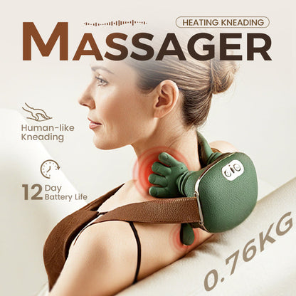 🌲Amazing deals for 2026: 50% OFF! 🌲 The best portable neck massager – 3 times more relaxation! 💆