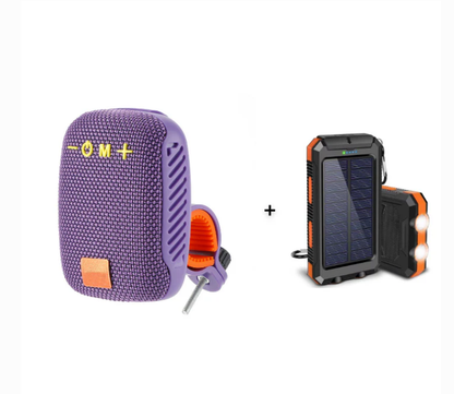 🚴‍♂️🎵 Waterproof Bike Bluetooth Speaker – IPX5, TWS stereo, hands‑free calls. Secure mount, 70m range. Ride with beats! 🔊✨