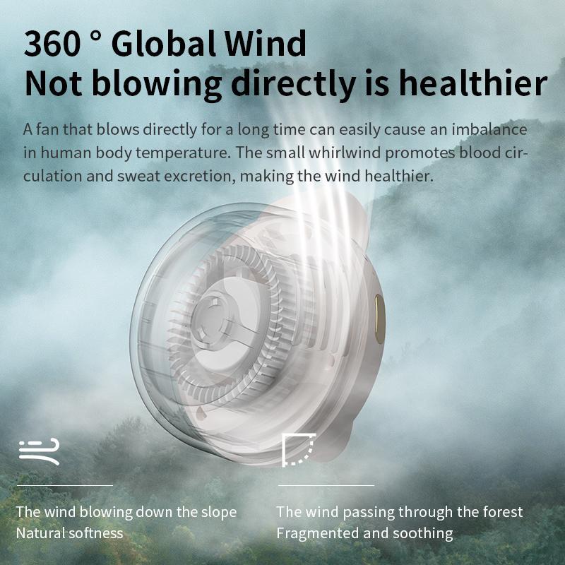 ❄️50% OFF!💨360° Rotatable Portable Mini Clip-on Fan