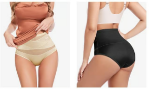 🌸Last Day-Buy 1 Get 3 Packs✨Plus-Size High-Waist Cross Tummy Control Panties