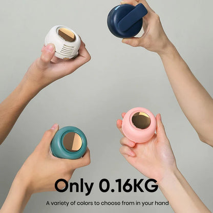 🥳2026 HOT SALE🥳💞50K+ SOLD!💨 50% OFF! Whirlwind Clip Waist Neck Fan – 2-in-1: clip on waist or wear as necklace. Long 23hr runtime, quiet & powerful (5100rpm). Stay cool hands-free! 🌀🌿