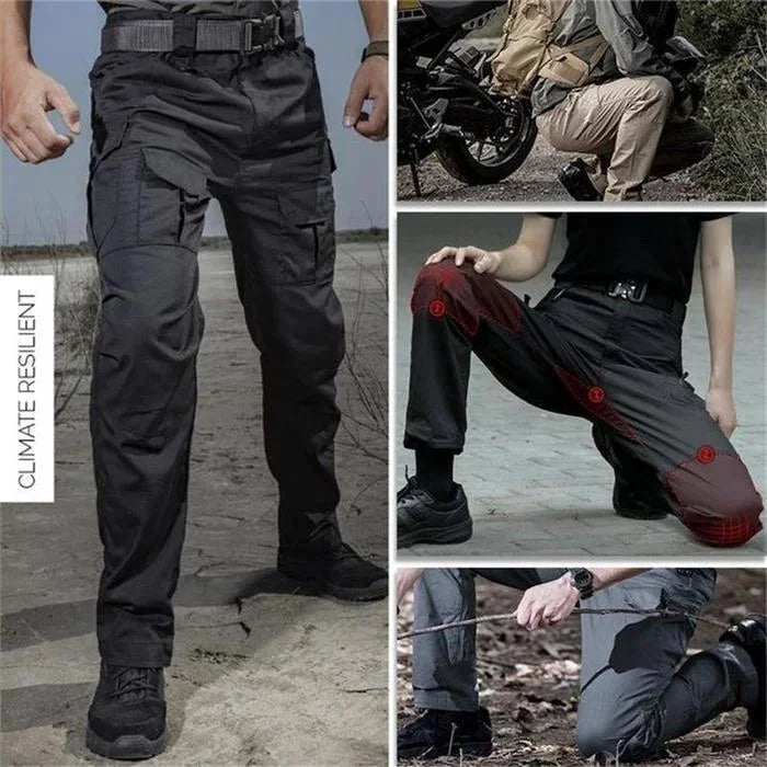 🩳 LIMITED-TIME 50% OFF! ✨ Waterproof Tactical Pants – Multi-Pocket, Durable, Comfort-Fit ✨