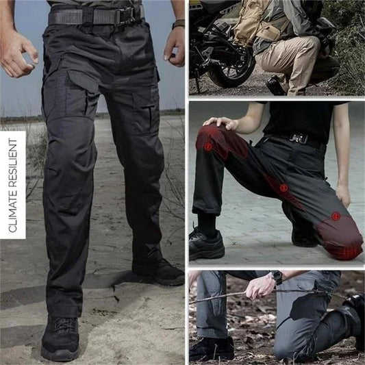 🩳 LIMITED-TIME 50% OFF! ✨ Waterproof Tactical Pants – Multi-Pocket, Durable, Comfort-Fit ✨