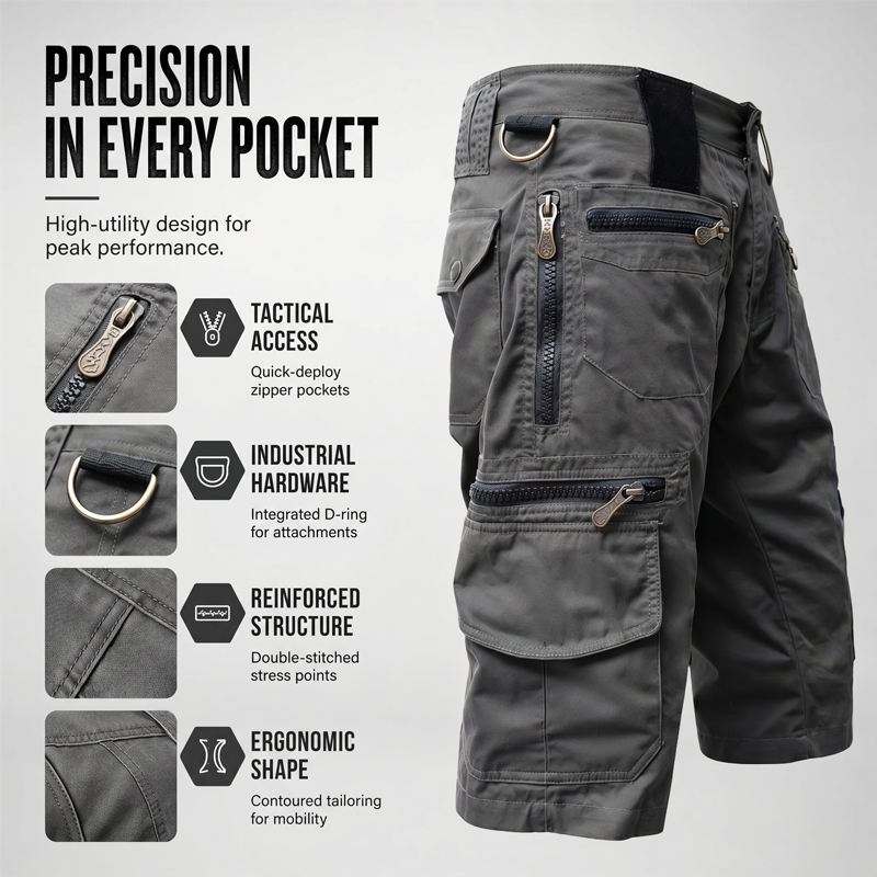 ⏳Time-Limited Special⏰Men's Outdoor Sporty Fitness Multifunctional Shorts