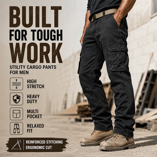 Men's Multi-Pocket Tactical Cargo Pants