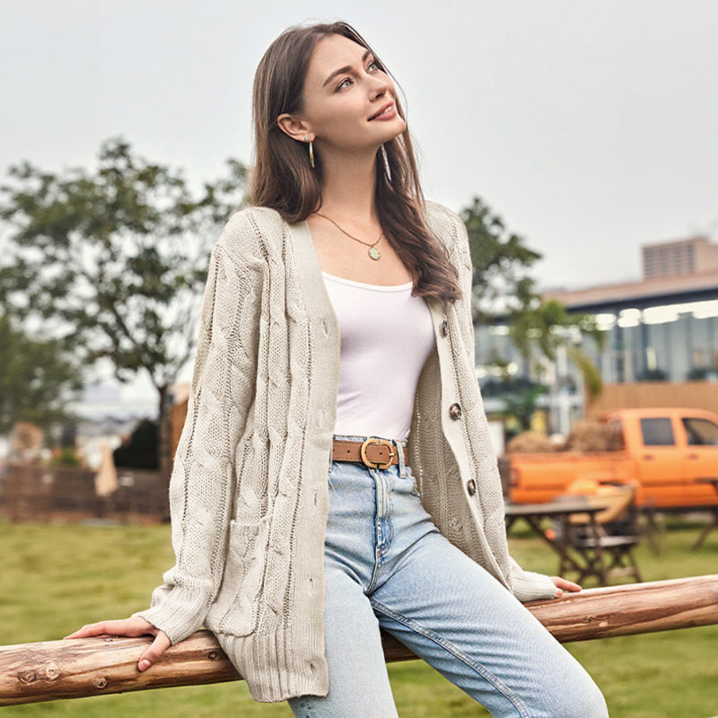 🔥 Women's Spring Midi-Length Knit Sweater
