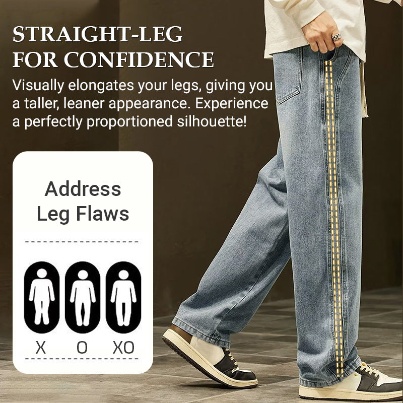 Vintage Straight Jeans – Warm Lined & Flattering Fit Design