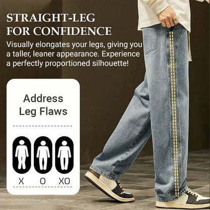 Vintage Straight Jeans – Warm Lined & Flattering Fit Design