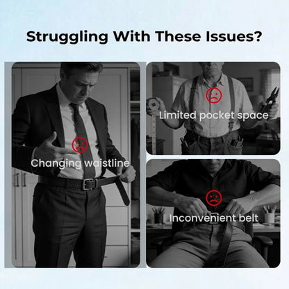 👖✨ No-Buckle Elastic Belt for Men & Women – Adjustable, Stretchable & Invisible Fit
