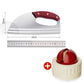 Ergonomic kitchen knife – front-handle design, effortlessly cuts vegetables and meat. A thoughtful gift for home cooks. 🍅🔪