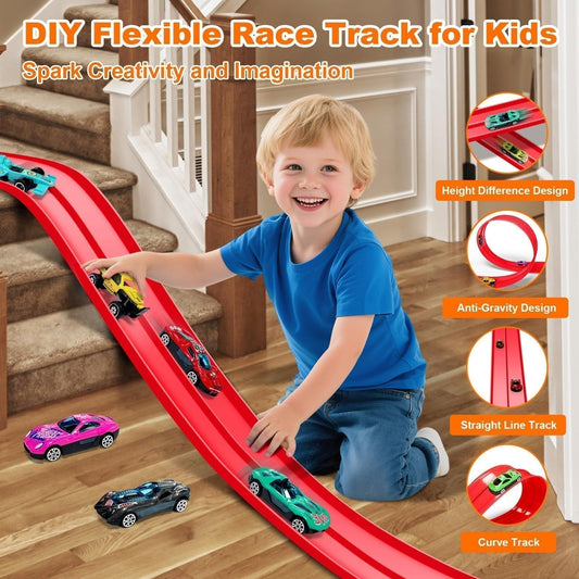 🎁Early Christmas Hot Sale 49% OFF🎅DIY Flexible Racing Track Toy
