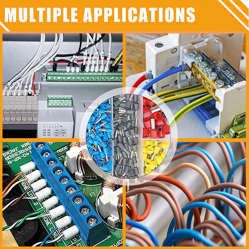 🔥 Limited-Time Sale⏰Multifunctional Cold Pressing Electrician Crimping Pliers Set