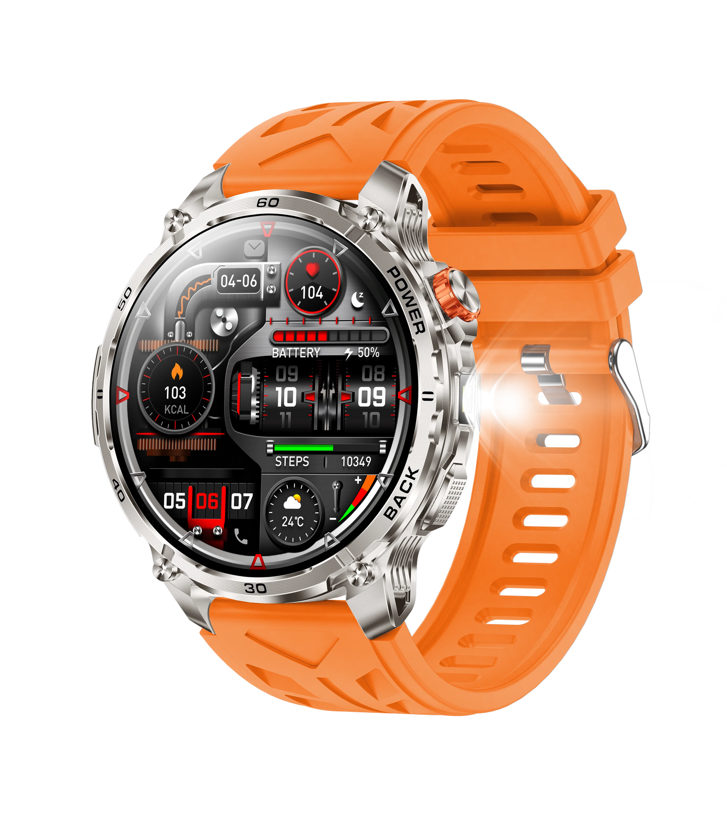 🎁New arrival 49% OFF💥⌚1.52" HD smartwatch for men – Phone calls and music control – Multiple sports modes – IP68 waterproof – Long battery life