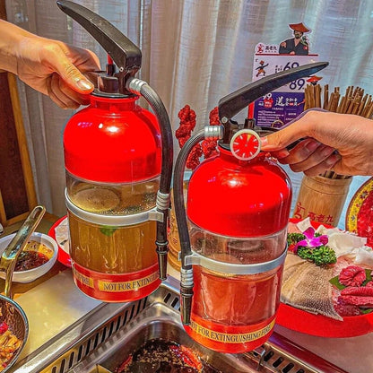 🥳2026 HOT SALE🧯🍻 50% OFF! Fire Extinguisher Beer Tub – 2L capacity, hand‑press dispenser. Unique design, keeps drinks fresh 🏆⚽