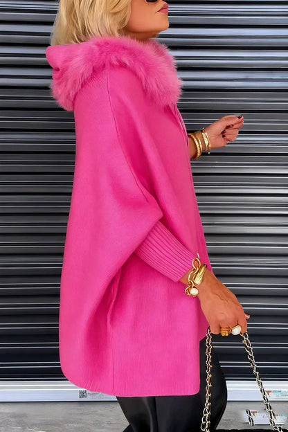 🔥LAST DAY SALE 60% OFF!!💥🎁Women Fur Collar Solid Color Casual Jacket