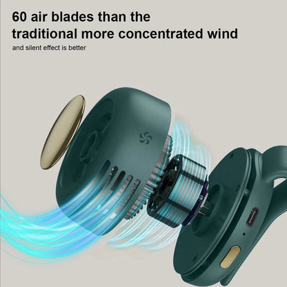 🥳2026 HOT SALE🥳💞50K+ SOLD!💨 50% OFF! Whirlwind Clip Waist Neck Fan – 2-in-1: clip on waist or wear as necklace. Long 23hr runtime, quiet & powerful (5100rpm). Stay cool hands-free! 🌀🌿