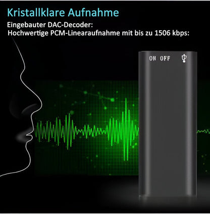 ⏳Time-Limited Special⏰Smart Sound Capture, Compact & Easy to Use, Long Battery Life 🔋