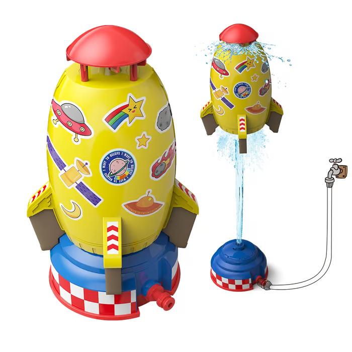 🎁2026 Hottest Rocket Sprinkler – Ultimate Summer Water Toy for Kids!