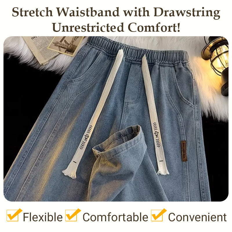 Vintage Straight Jeans – Warm Lined & Flattering Fit Design