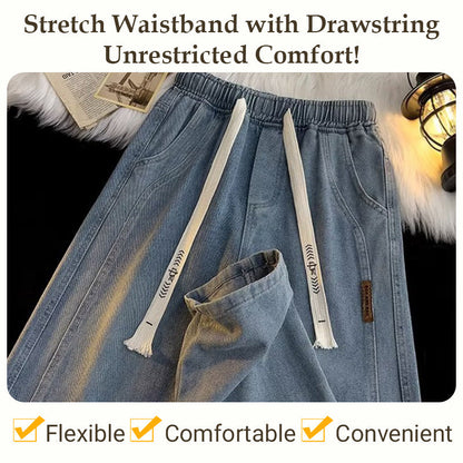 Vintage Straight Jeans – Warm Lined & Flattering Fit Design