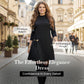 💝New Year Sale 60% OFF💝Elegant Long Sleeve Pleated Panel Dress