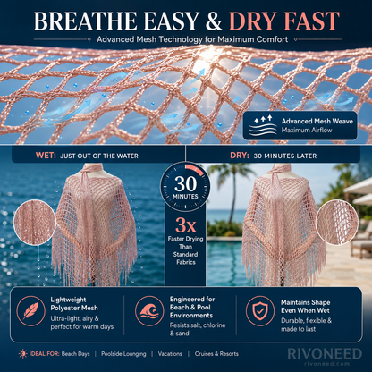 🏆 Last Day Special Price 💲9.99! 💐Summer Metallic Crochet Cover-Up – Lightweight, Flowy & Effortlessly Stylish summer outfit