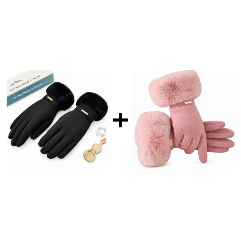 🌸Hot Sale 50% OFF💖Women's Winter Thermal Touchscreen Gloves Windproof Warm Gloves for Outdoor Cycling and Driving