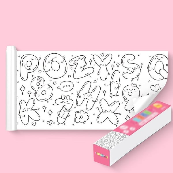 🥳2026 HOT SALE🎁Children's Fun and Educational Drawing Roll