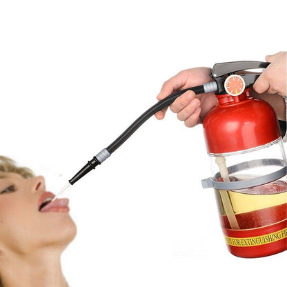 🥳2026 HOT SALE🧯🍻 50% OFF! Fire Extinguisher Beer Tub – 2L capacity, hand‑press dispenser. Unique design, keeps drinks fresh 🏆⚽
