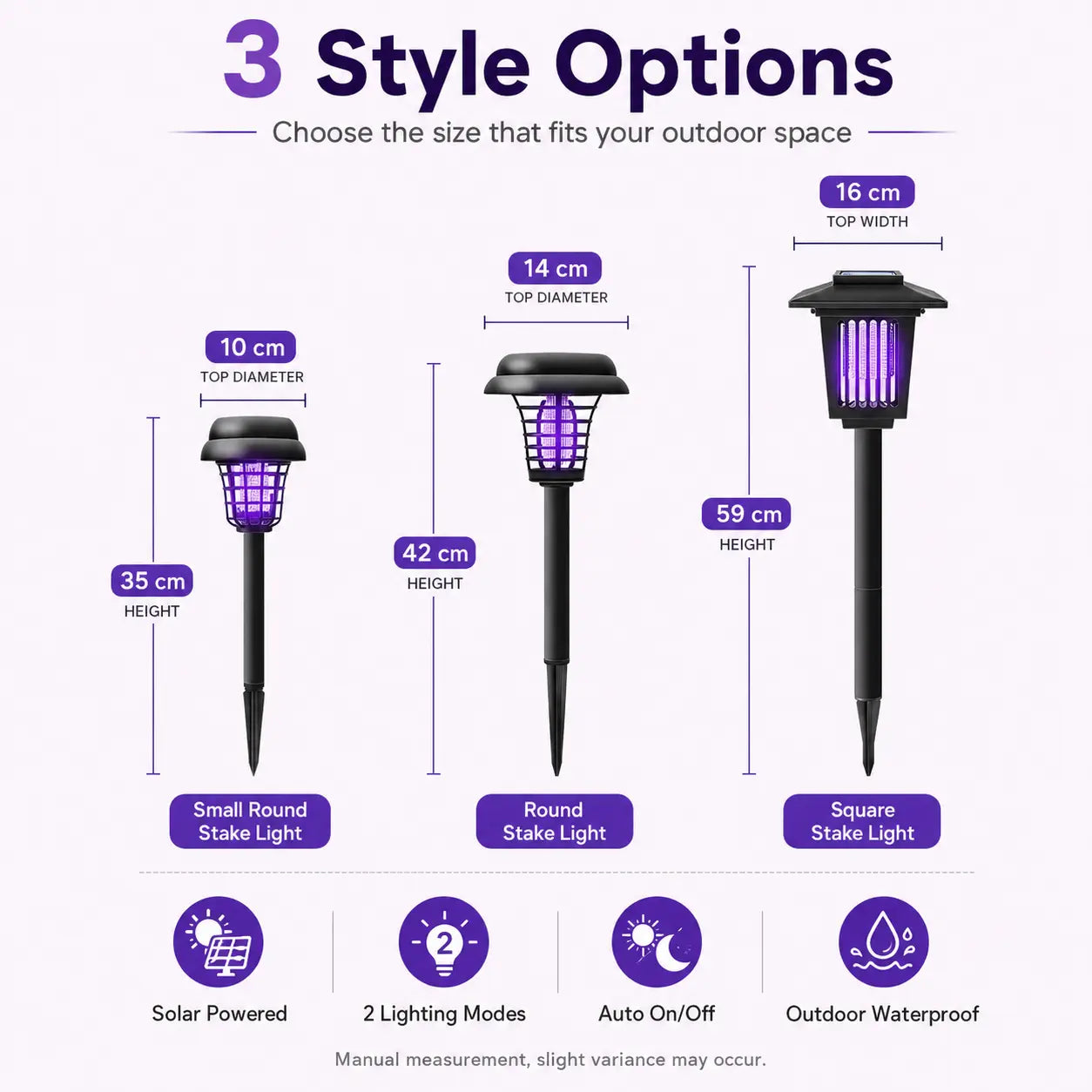 ✨Summer Limited-Time Offer & Limited-Time 50% Off✨🚫🦟Solar Mosquito Zapper Lamp Stake