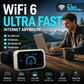 📶Mobile hotspot with full Wi-Fi coverage