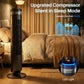 【New】Tower Fan for Bedroom, 28dB Silent Standing Fan with 12H Timer, Smart Auto Mode, 64° Oscillating Bladeless Cooling Fan for Home Office