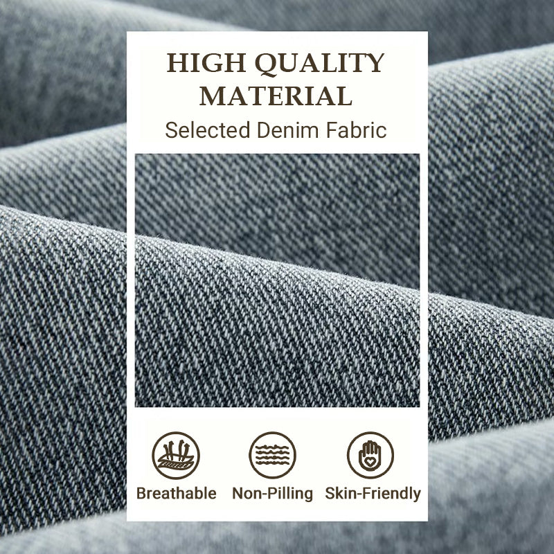 Vintage Straight Jeans – Warm Lined & Flattering Fit Design