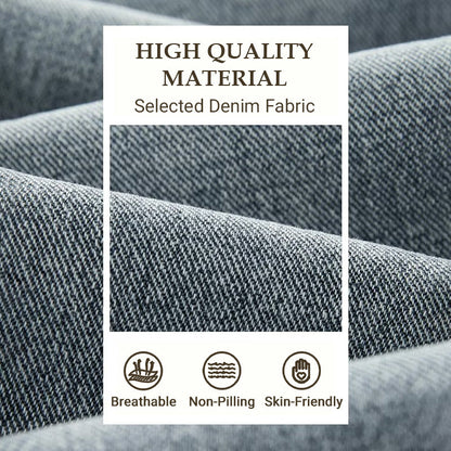 Vintage Straight Jeans – Warm Lined & Flattering Fit Design
