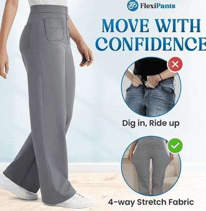 💖LAST DAY SALE 50% OFF💖2026 Women's New Type Casual High Waist Stretch Pants