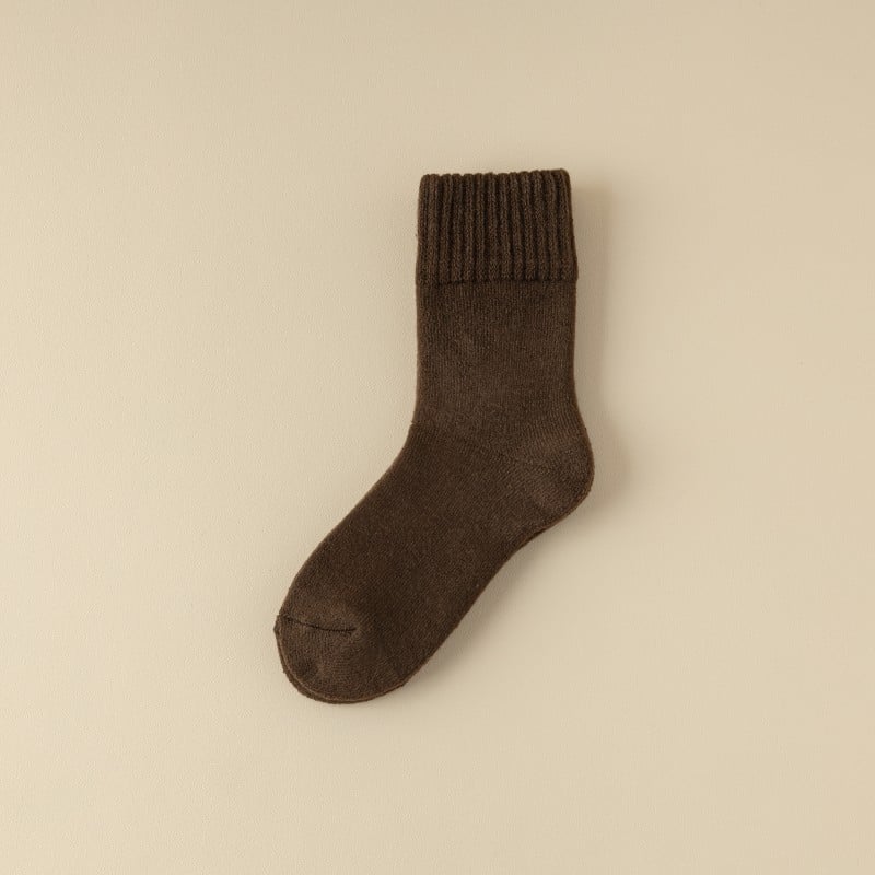 🎄Early Christmas Sale 49% OFF❄️5 Pairs Women's Solid Mid-calf Socks