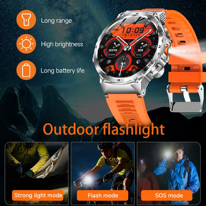 🎁New arrival 49% OFF💥⌚1.52" HD smartwatch for men – Phone calls and music control – Multiple sports modes – IP68 waterproof – Long battery life