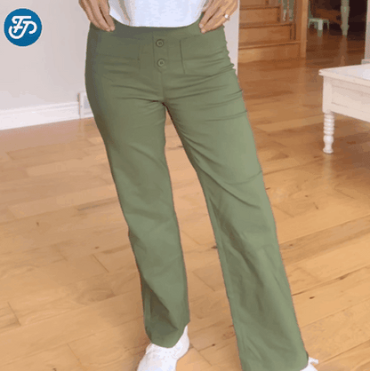 💖LAST DAY SALE 50% OFF💖2026 Women's New Type Casual High Waist Stretch Pants