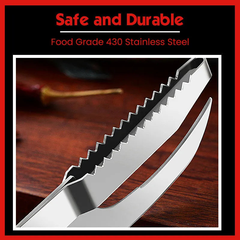 ✨Buy More Save More✨ Stainless Steel 3 In 1 Fish Maw Knife