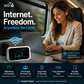 📶Mobile hotspot with full Wi-Fi coverage