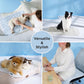 ❄️Breathable Pet Cooling Mat – No Water or Electricity Needed, Machine Washable, Lightweight & Portable, Safe Fabric Cooling for Dogs & Cats in Crate, Car & Home