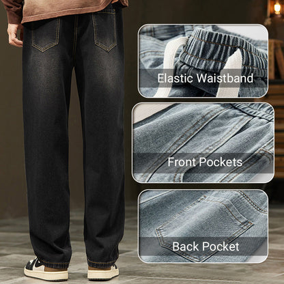 Vintage Straight Jeans – Warm Lined & Flattering Fit Design