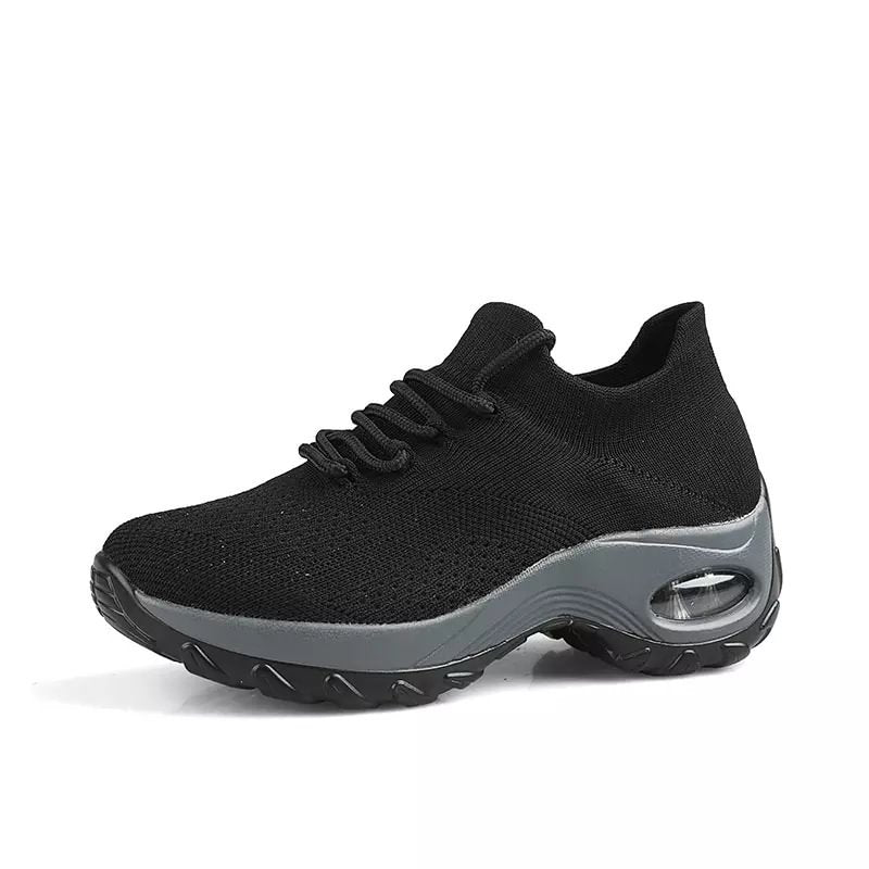 👟 Walk Longer in Comfort | Women's Air-Cushioned Support Walking Shoes