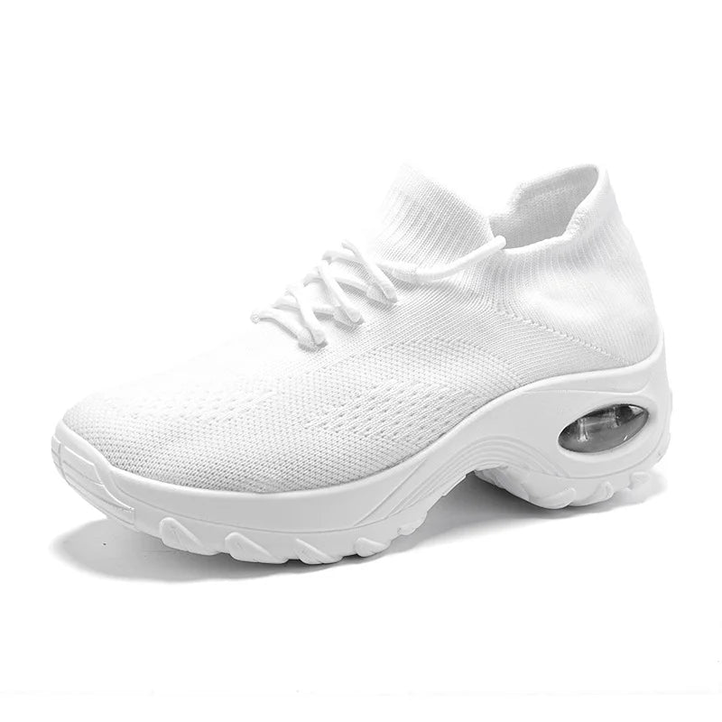 👟 Walk Longer in Comfort | Women's Air-Cushioned Support Walking Shoes