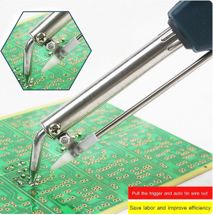 🔥Soldering Iron Kit Corded Solder Iron Internal Heat Electric Welding Tool with Welding Wire for Circuit Board Computer Electronic Repair